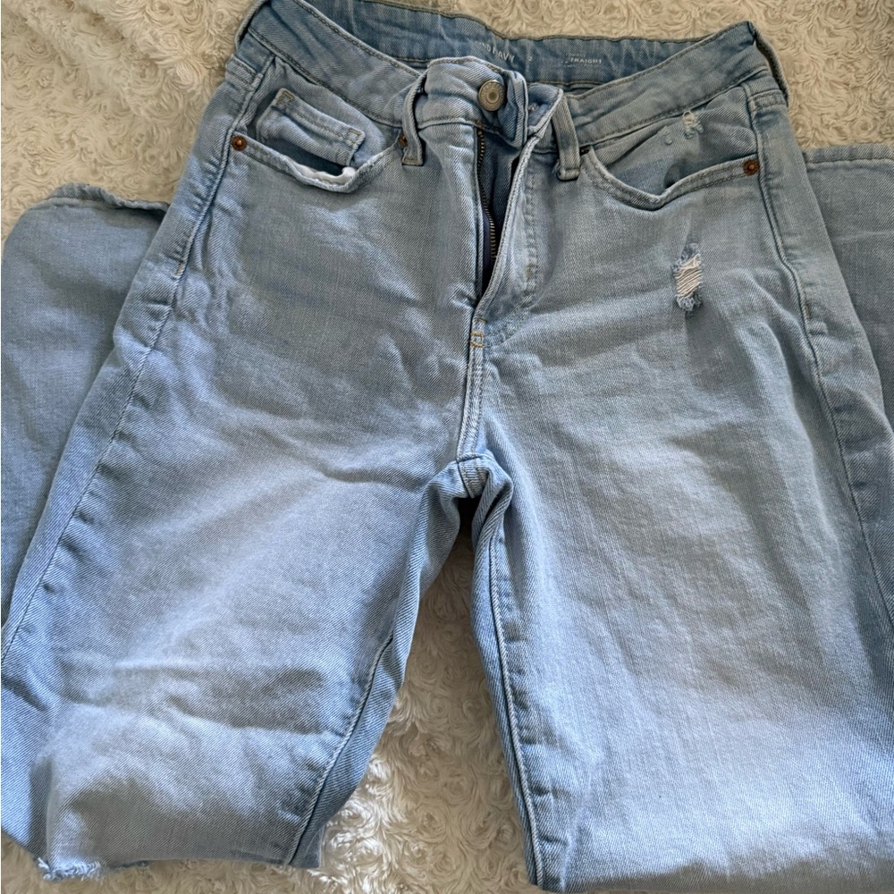 🎆 5 for 30$ 🎆 Old Navy Light Blue Straight Leg Jeans